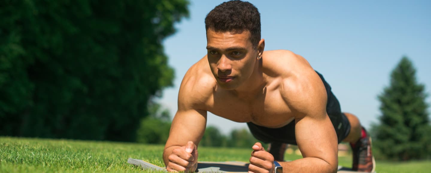 Chisel your core with just bodyweight exercises