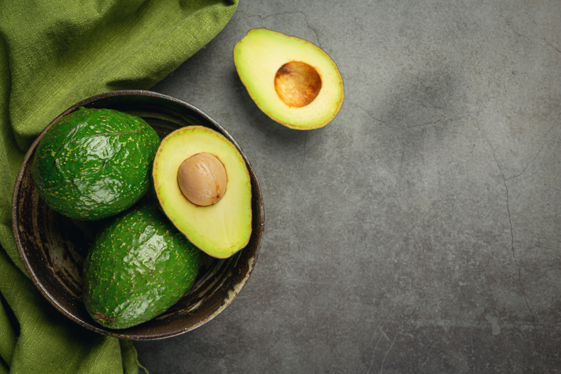 Avocados are high in monosaturated fat and help control your appetite, preventing future snacking and cravings.