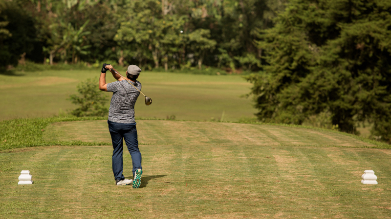 Drive and golf like a pro (like this one) through practice and exercise. 
