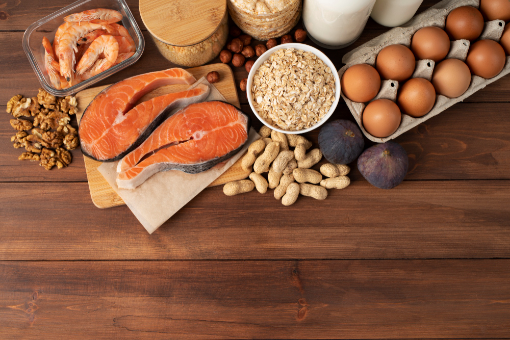 assortment of omega-6 and omega-3 fatty acids, which are vital for your health